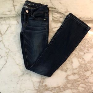 American Eagle kick boot jean 0 long